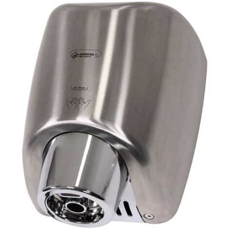 Jet Dryer Händetrockner - Berührungsloser Händetrockner Jet Dryer BOOSTER, Edelstahl 8596220009340