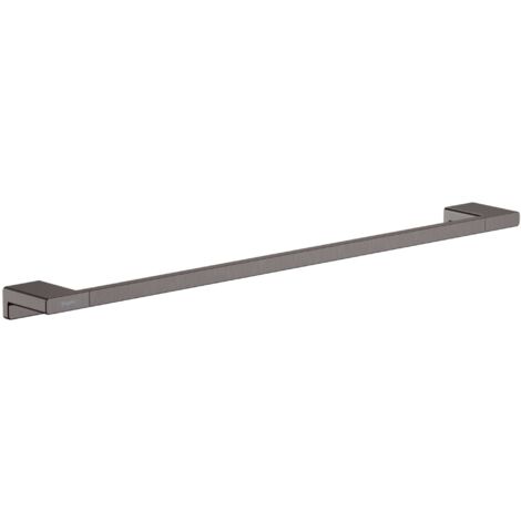 Hansgrohe AddStoris - Badetuchhalter, Länge 65 cm, Chrom schwarz gebürstet 41747340