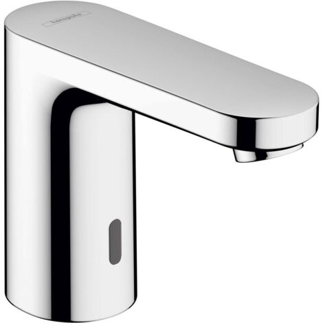 Hansgrohe Vernis Blend eFaucet - Elektronische Waschtischarmatur, Batteriebetrieb, verchromt 71502000