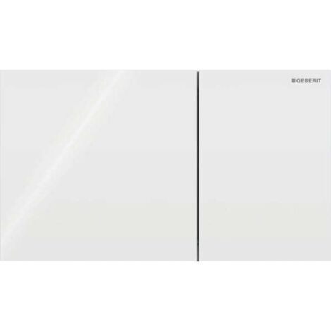 Geberit Sigma70 Betätigungsplatte für 2-Mengen-Spülung, eckig,