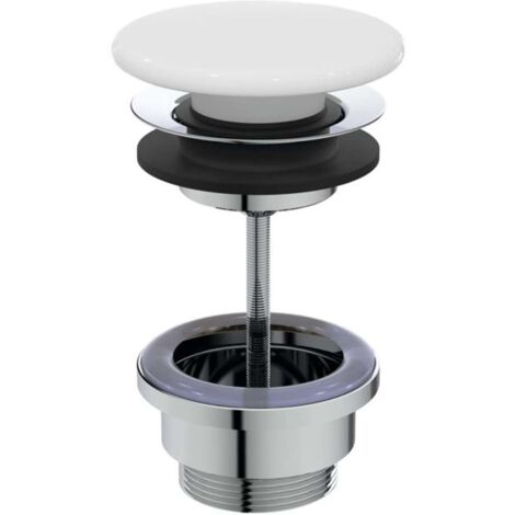 Ideal Standard - Waschtischablauf, Click-Clack, weiß E265301 (1/2)