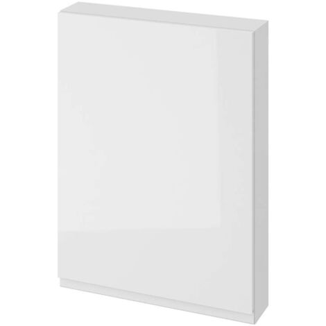 Cersanit Moduo - Schrank 80x59x14 cm, 1 Tür, Scharniere links/rechts, weiß S590-016-DSM