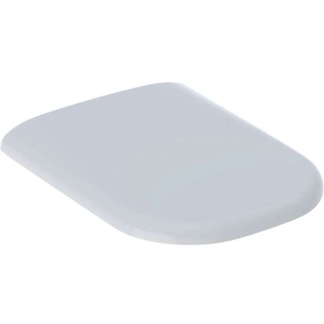 Geberit Smyle WC-Sitz mit Deckel und Absenkautomatik, weiß,