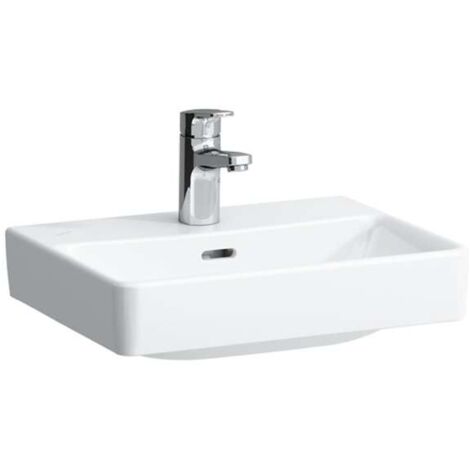 LAUFEN PRO S Handwaschbecken, 1 Hahnloch, mit Überlauf,