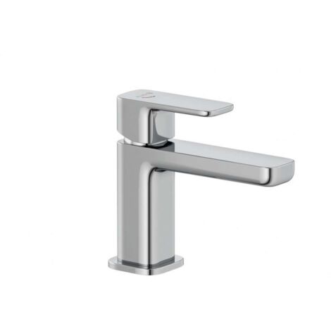 Kludi Renon - Waschtischarmatur mit Push-Open-Ablauf, EcoPlus, Chrom 422670575 (1/2)