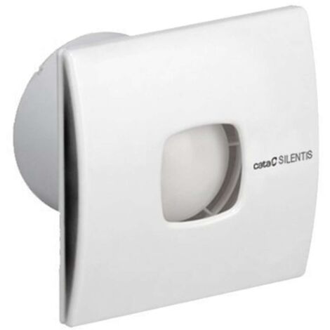 Sapho Cata Silentis - Badventilator 12 T axial mit Timer, 20 W, Kanal 120 mm, weiß 01081000
