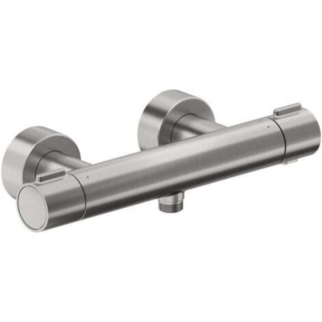 Duravit - Thermostat-Duscharmatur, Edelstahl gebürstet TH4220000070