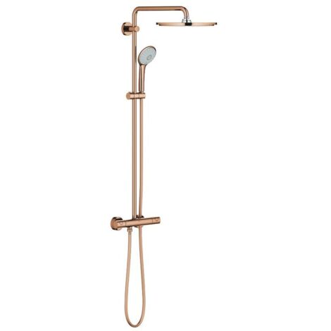 Grohe Euphoria - Duschsystem 310 mit Thermostatarmatur - Aufputz, Warm Sunset 26075DA0