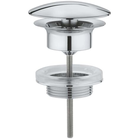 Grohe Ersatzteile - Nicht verschließbare Ablaufgarnitur, Chrom 65808000
