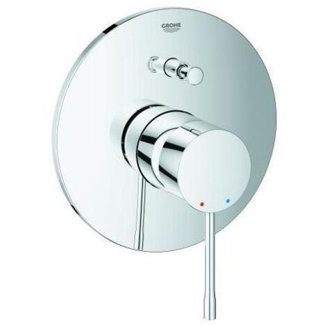 Einhand-Wannenbatterie für Badewannen – Chrom – Fertigmontageset für Rapido E – GROHE Long-Life Oberfläche – 19285001 (1/4)