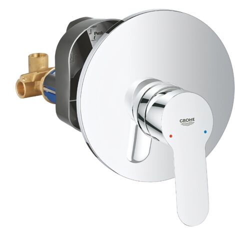 Grohe BauEdge - Duscharmatur - Unterputz, mit Einbaukörper, verchromt 29078000