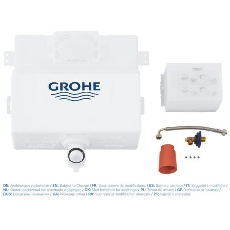 WC-Wandeinbau-Spülkasten 38422 0,82 m Bauhöhe Spülmenge 6 - 9 Liter