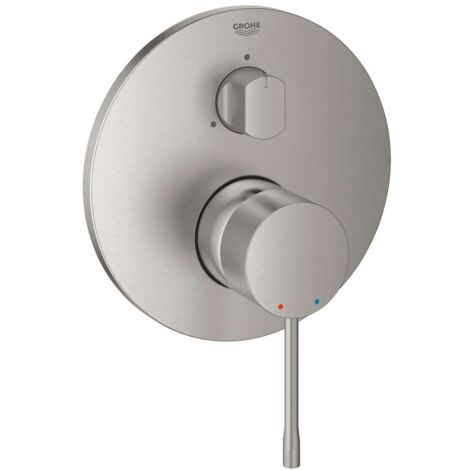 Grohe Essence - Unterputzarmatur für 3 Verbraucher, SuperSteel 24092DC1 (1/6)