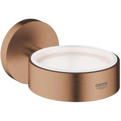 Grohe Essentials - Halter für Becher / Seifenspender, Warm Sunset gebürstet 40369DL1