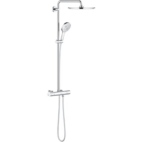 Grohe Rainshower SmartActive - Duschsystem 310 mit Thermostat, 9,5 l/min, 3 Strahlarten, Chrom 27968001 (1/5)