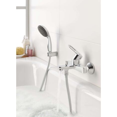 Grohe Vitalio Start - Duschkopf 100, 2 Strahlarten, 5,7 l/Min, Chrom 27946000