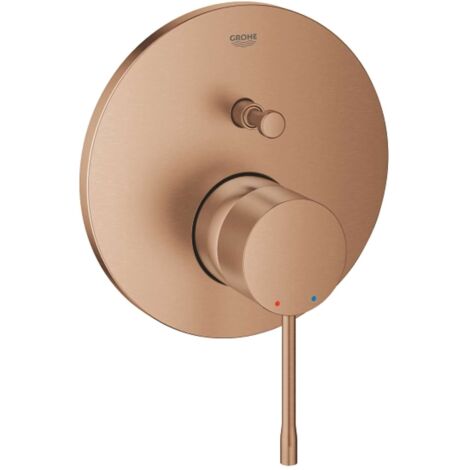 Grohe Essence - Unterputzarmatur für 2 Verbraucher, Warm Sunset gebürstet 24058DL1