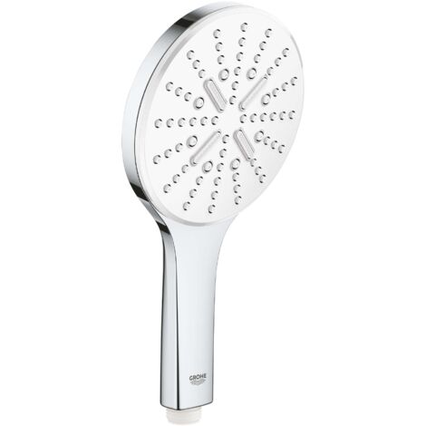 Grohe Rainshower SmartActive - Handbrause 130 9,5 l/min, 3 Strahlarten, Moon White 26574LS0