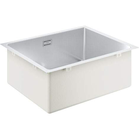Grohe Abwäschen - Spülbecken K700U mit Ablauf, 54x44 cm, gebüsteter Edestahl 31574SD1