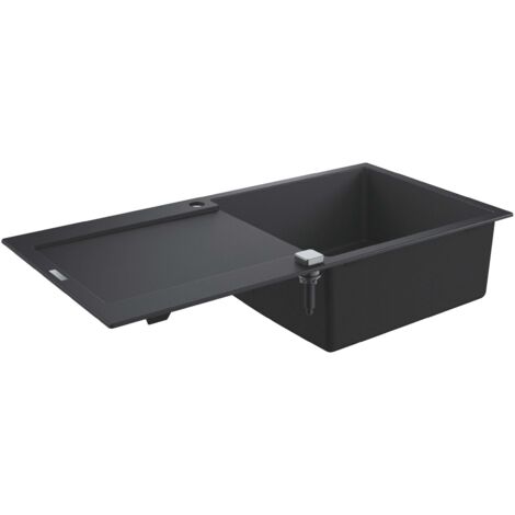 Grohe Abwäschen - Abwäschen - Kompositspüle K500 mit Ablaufgarnitur, 100x50 cm Granit Schwarz 31645AP0 (1/5)