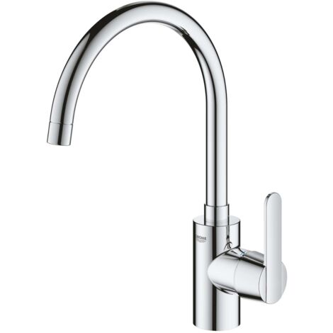 GROHE Get Keukenmengkraan 31494001 - Hoge Uitloop Met Draaibereik
