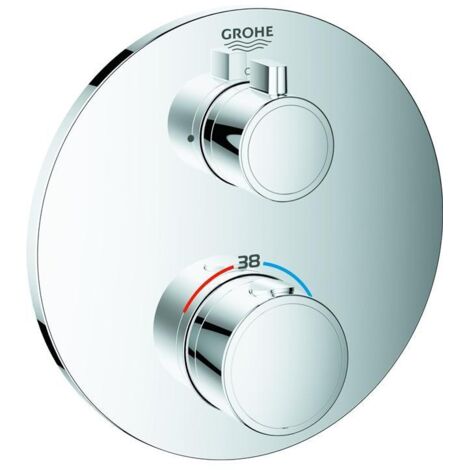 Grohe Grohtherm - Thermostat-Duscharmatur - Unterputz, verchromt 24075000
