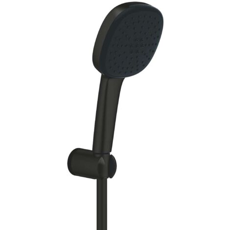 Grohe Vitalio Comfort - Brausegarnitur: Handbrause, Stange und Schlauch, 2 Strahlarten, schwarz matt 263992431