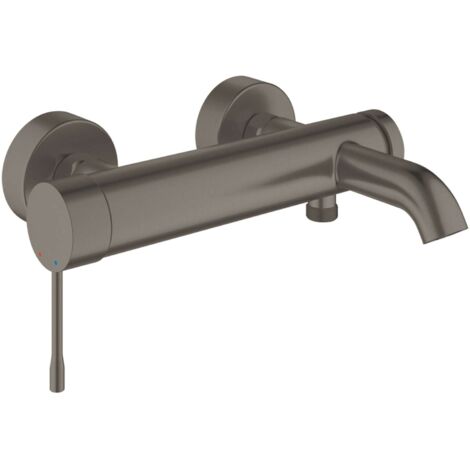 Grohe Essence - Badewanne Einhebelmischer, Hard Graphite gebürstet 33624AL1