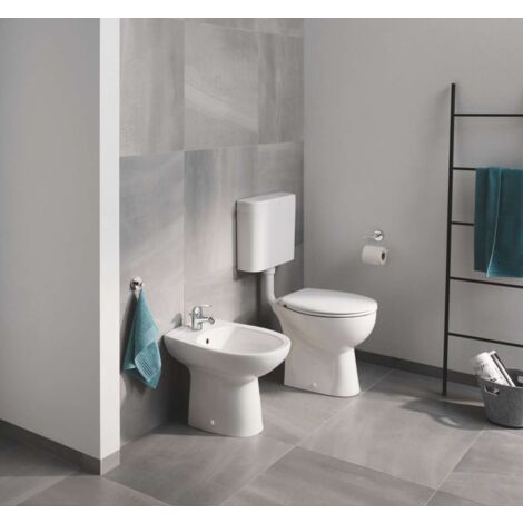 Grohe Bau Ceramic - Stand-WC, Rimless, Alpinweiß 39430000