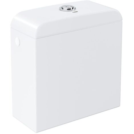 Grohe Euro Ceramic - Spülkasten 38x17 cm, Anschluss seitlich, Alpinweiß 39333000
