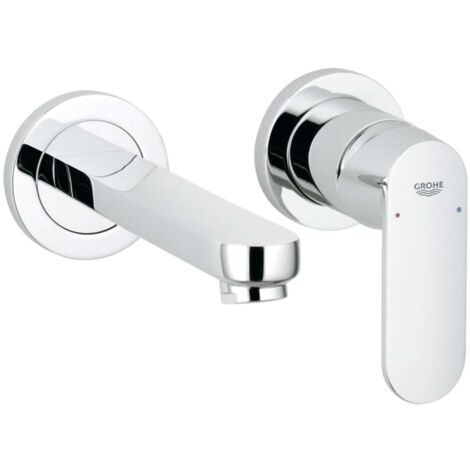 Grohe Eurosmart Cosmopolitan - Waschtischarmatur, 2-Loch Montage, verchromt 19381000