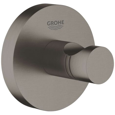 Grohe Essentials - Bademantelhaken, Hard Graphite gebürstet 40364AL1