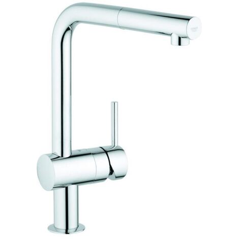 Grohe Minta - Spültischarmatur mit ausziehbarem Auslauf, SmartControl, verchromt 31397000