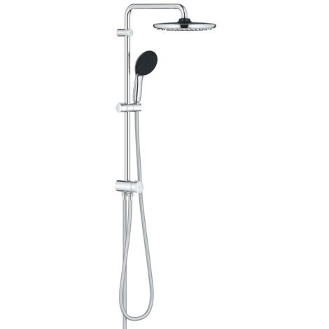Grohe Duschsystem inkl. Umsteller Vitalio Start System 250 Flex chrom Komplettes Duschsystem