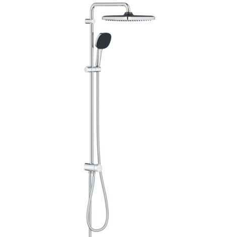 Grohe Vitalio Comfort - Duschset ohne Armatur, 25x25 cm, 2 Strahlarten, Chrom 26986001