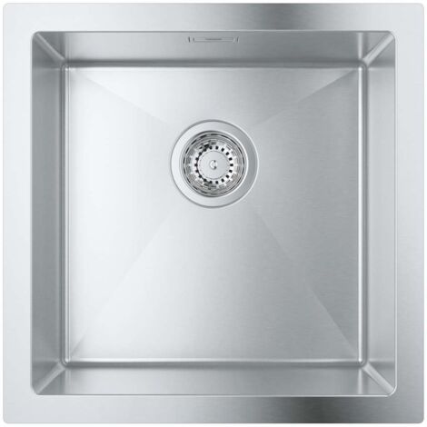 Grohe Abwäschen - Spülbecken K700 mit Ablauf, 46x46 cm, gebüsteter Edestahl 31578SD1