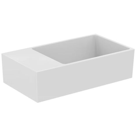 Ideal Standard Extra - Handwaschbecken 45x25 cm, mit Überlauf, ohne Hahnloch, Weiß T391901 (1/5)