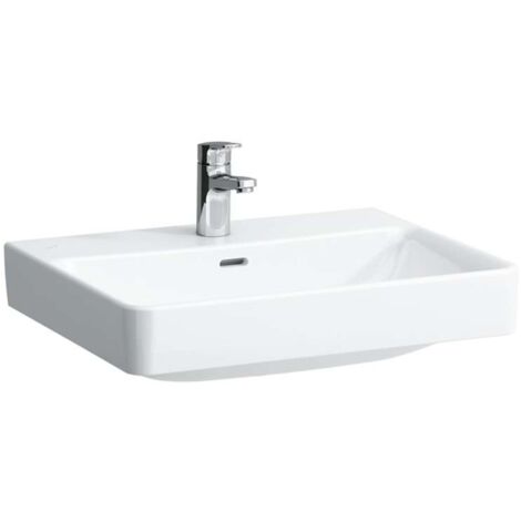 Laufen Pro S - Waschtisch, 60x47 cm, 1 Hahnloch, mit LCC, weiß H8109634001041