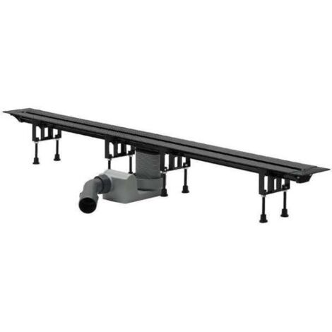 Viega Advantix Vario - Duschrinne 30-120 cm, schwarz 686277