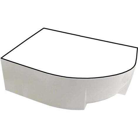 Ravak Badewanneschürzen - Frontplatte für Badewanne Rosa 95, 1600 mm, links, weiß CZ57100A00