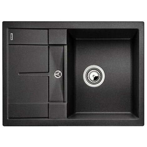 Blanco METRA 45 S Compact PuraDur Spüle in Silgranit, umkehrbar 68x50cm, Anthrazit
