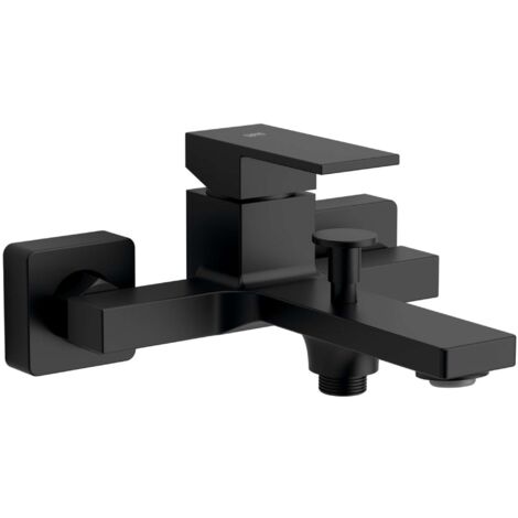 Sapho Cubemix - Badewannenarmatur, schwarz matt CM010B