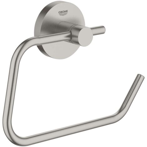 Grohe Essentials - Toilettenpapierhalter, SuperSteel 40689DC1