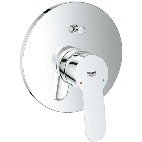 Grohe BauEdge - Wannenarmatur - Unterputz mit Einbaukörper, verchromt 29079000