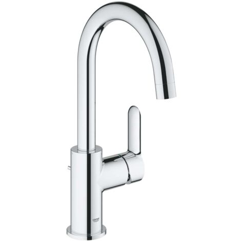 Grohe BauEdge - Waschtischarmatur, mit Ablauf, Chrom 23093000