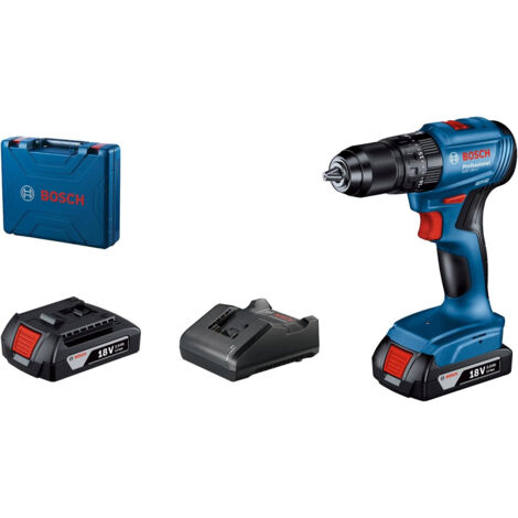 Bosch Werkzeug - 18V Akku-Schlagschrauber, 2x 2,0 Ah Akkus, Ladegerät 06019K3100 (1/6)
