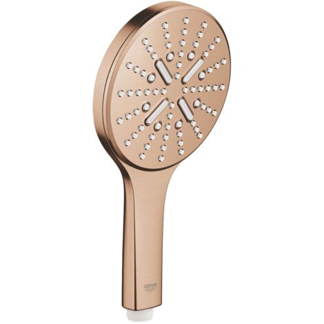 Grohe Rainshower SmartActive - Handbrause 130 9,5 l/min, 3 Strahlarten, Warm Sunset gebürstet 26574DL0