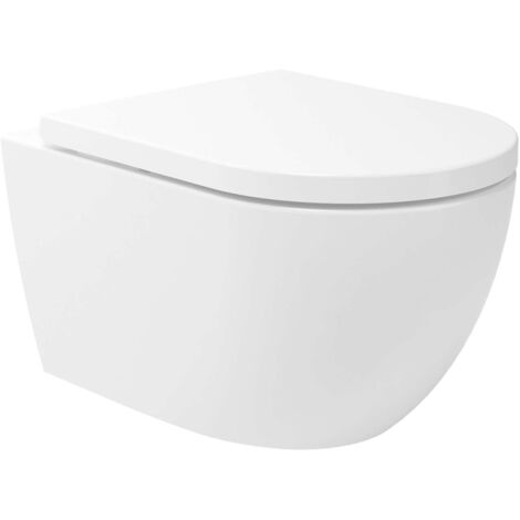 Geberit Duofix - Set Vorwandelement, WC Oudee Vortex mit Softclose-Sitz und Delta50-Betätigungsplatte, schwarz matt SANI11CA5149