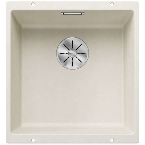 Blanco Subline 400 - Silgranitspüle, 43x46 cm, InFino, soft weiß 527166