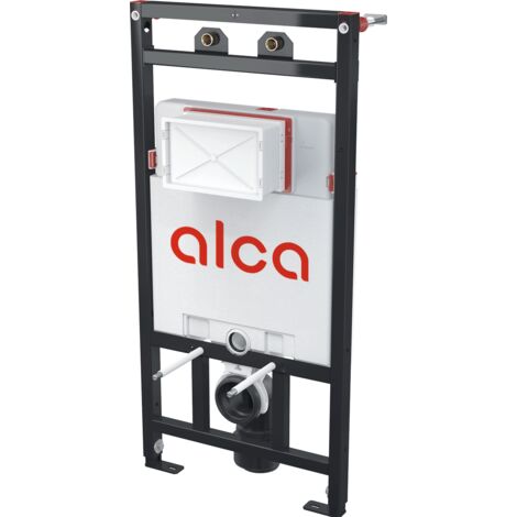 Alca Vorwandelemente - Vorwandinstallation für Spüle, mit Unterputzspülkasten, Bauhöhe 1,07 m A108F/1100 (1/3)